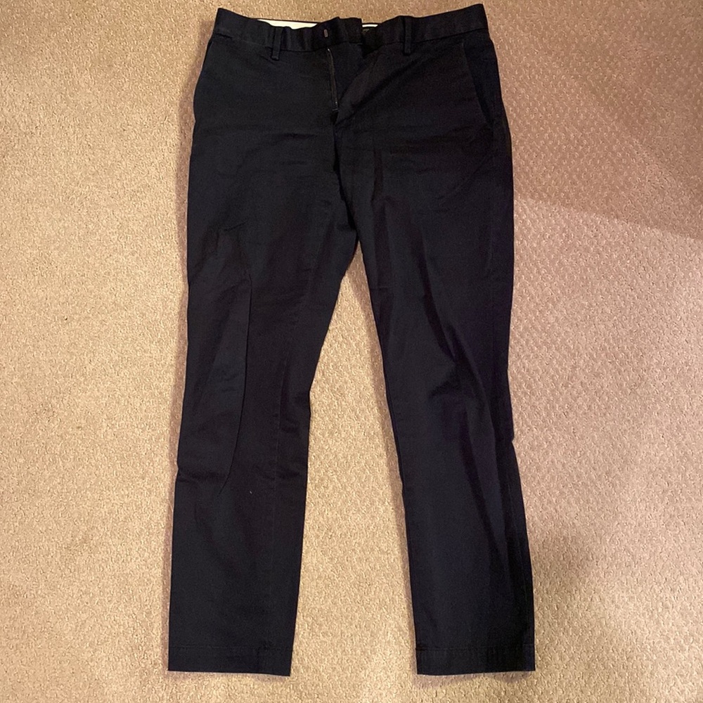 Navy Blue Banana Republic Slacks 30x32-tapered fit
